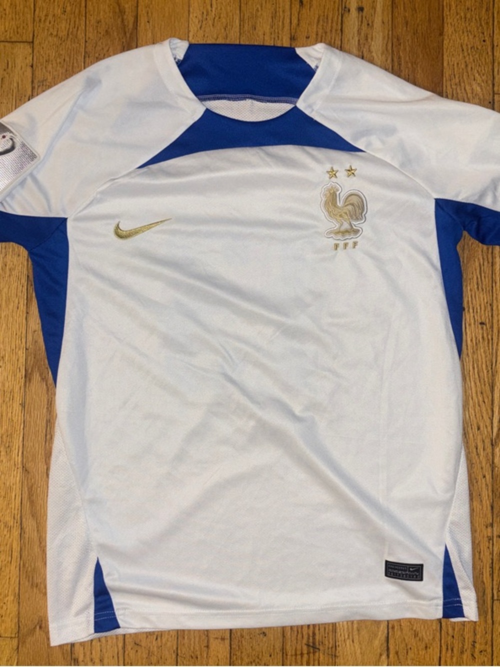 Nike France 2022 World Cup Strike Training Jersey - Small